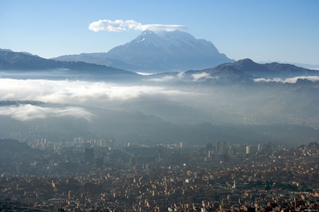 Ла Пас – самая высокогорная столица мира
