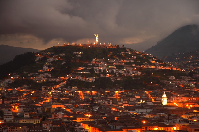 Кито – город без небоскребов