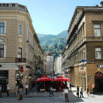 Сараево – город среди гор